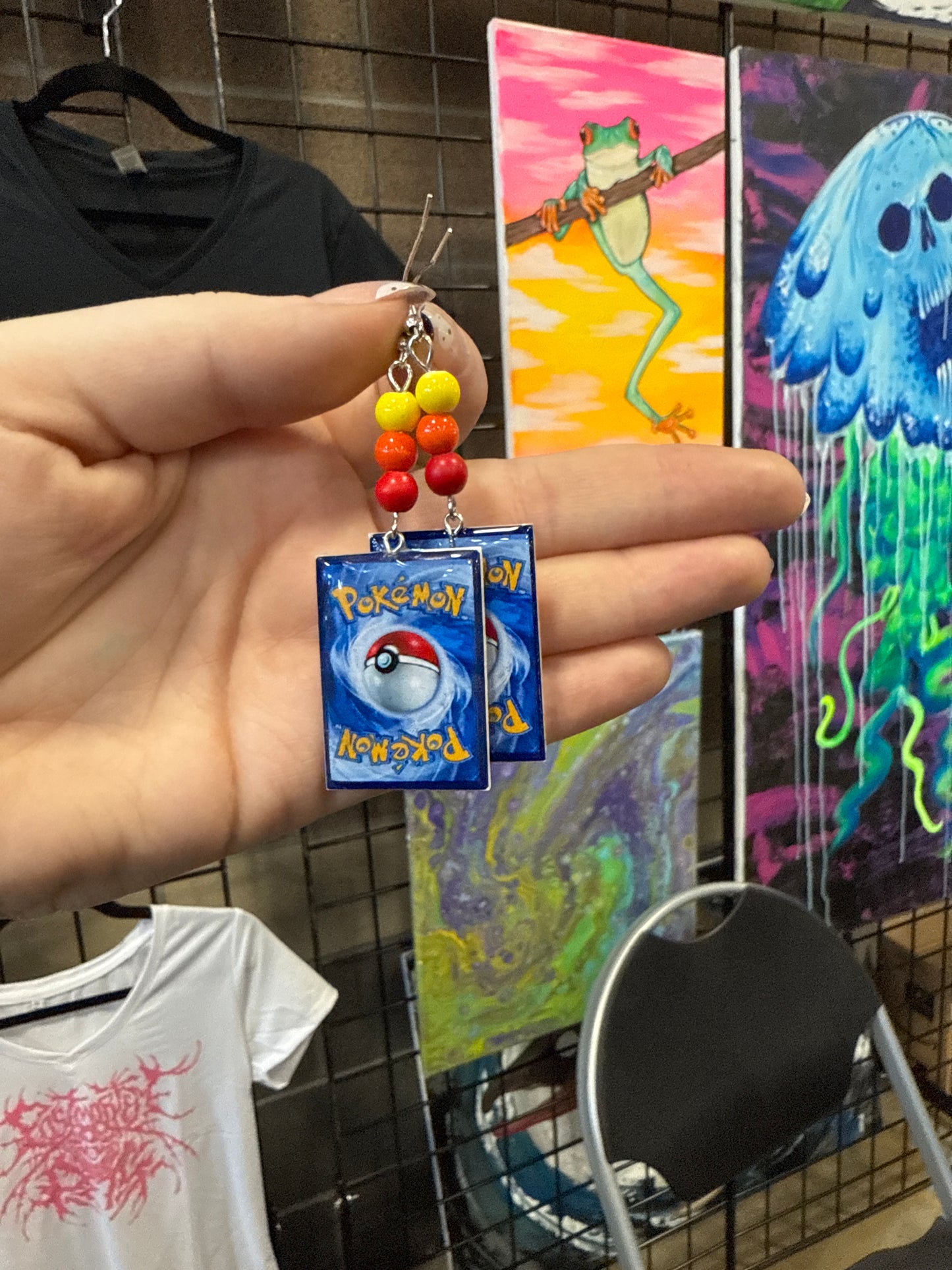 Charizard earrings