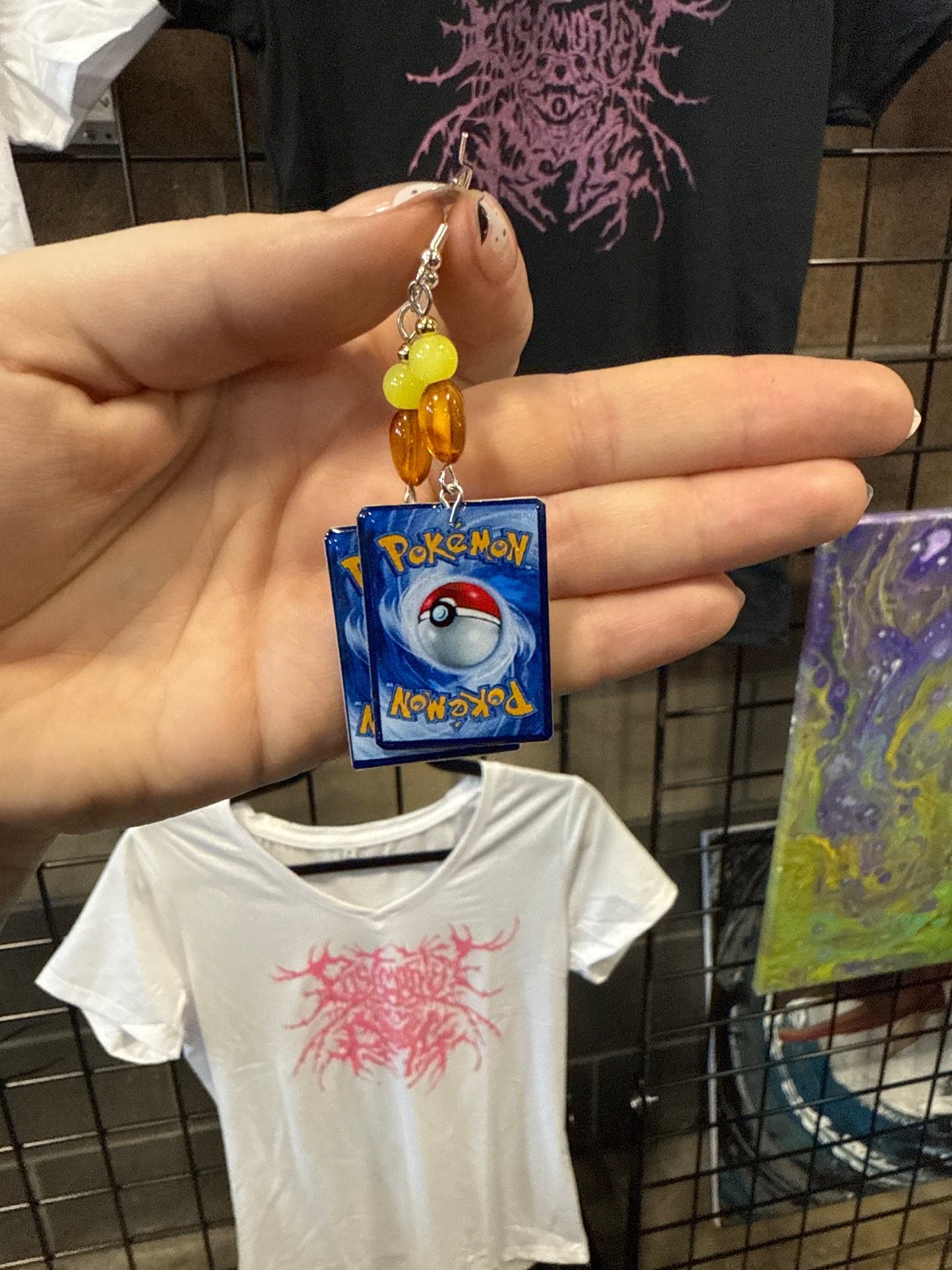 Pikachu earrings